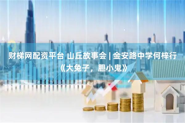 财梯网配资平台 山丘故事会 | 金安路中学何梓行《大兔子，胆小鬼》
